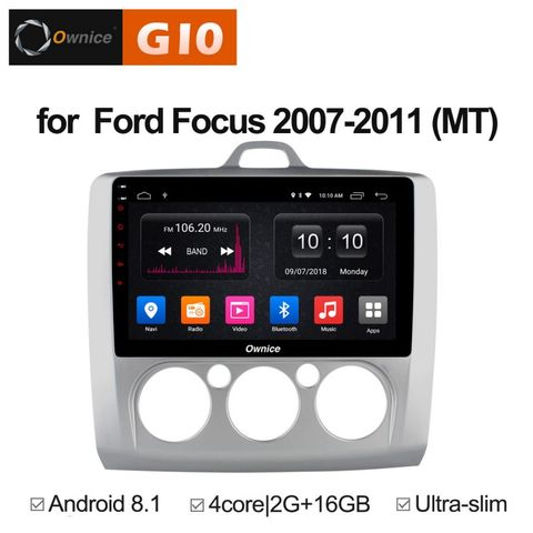 Ownice G10 S9201E-M  Ford Focus 2, S-max (Android 8.1) 